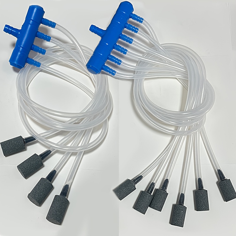 Aquarium Sand White - Fish Tank Oxygen Pump Splitter Set,