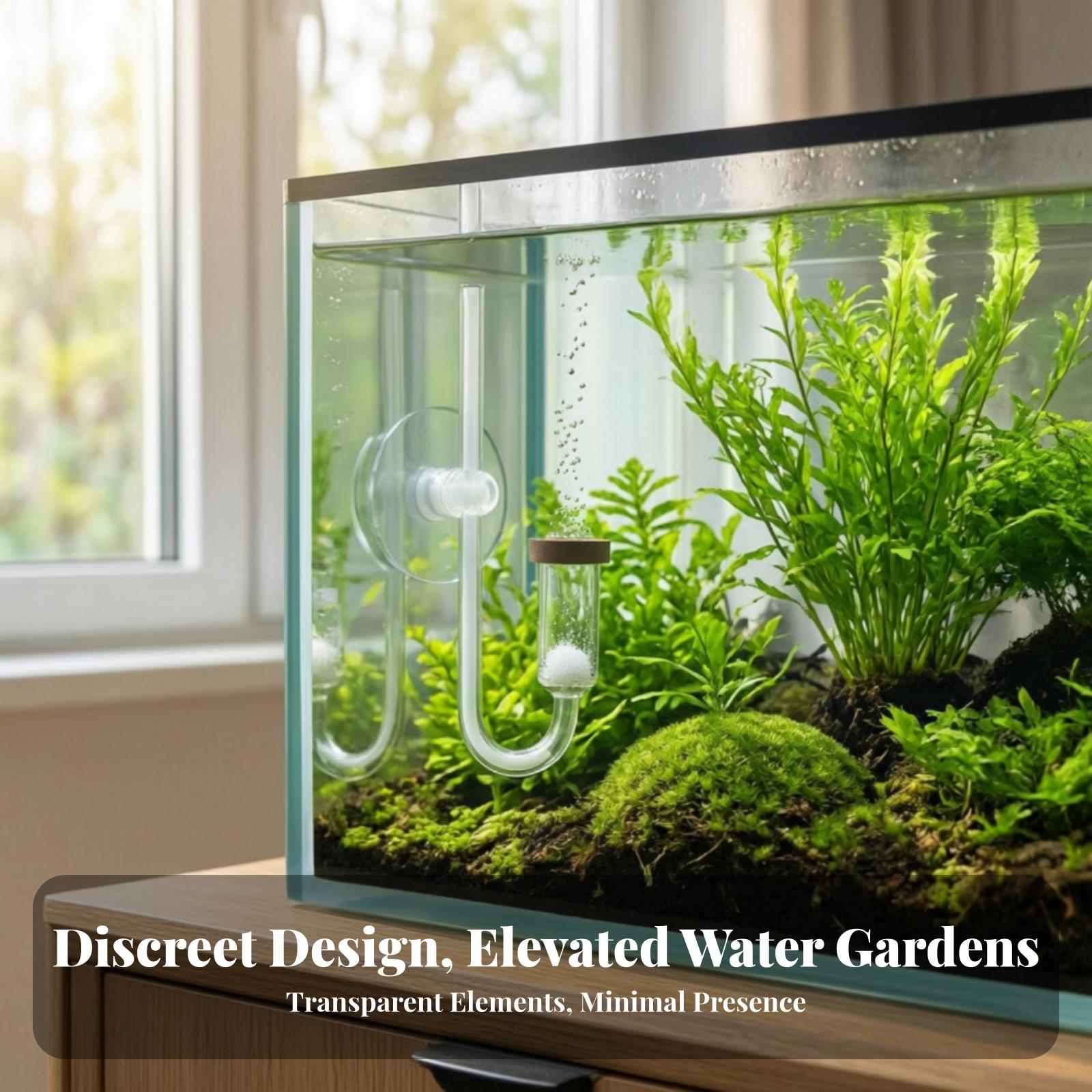 Aquarium Planted Wall - CO2 Diffuser for Aquarium Fine Bubble