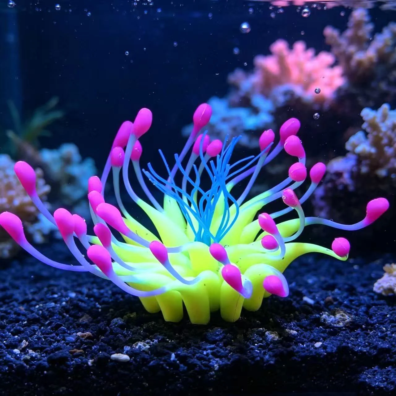 Aquarium Plant Ideas - Fish Tank Artificial Coral Decorations Seaweed