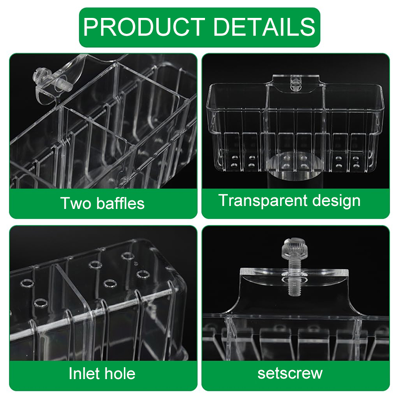 Aquarium Transparent Hydroponi - Aquarium Planted Wall ulasan dan harga