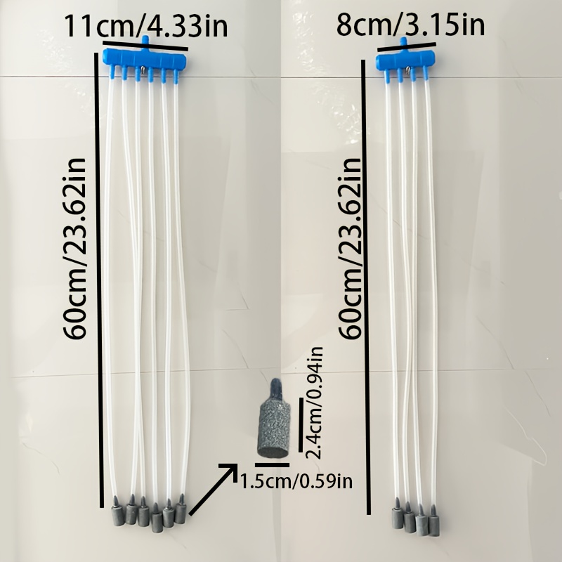 Fish Tank Oxygen Pump Splitter - Aquarium Sand White ulasan dan harga