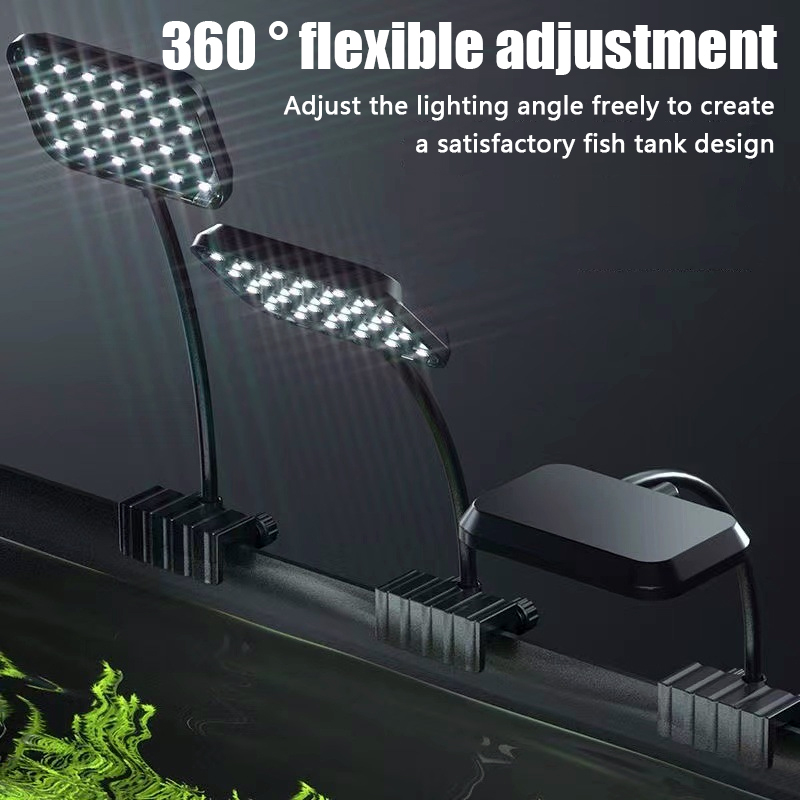 13W LED Lamp Aquarium Decorati - Aquarium Plant Light Spectrum ulasan dan harga