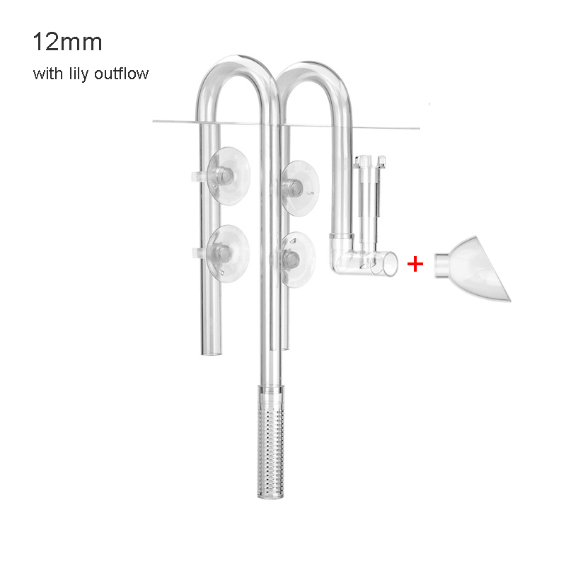 AQUAPRO Plastic Inflow Outflow - Aquarium Lily Pipe ulasan dan harga