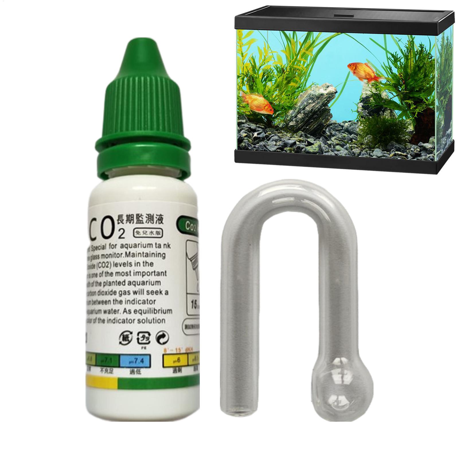 Aquarium CO2 Indicator Solutio - Planted Aquarium Ph ulasan dan harga