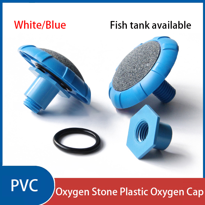 1pc PVC White/Blue Oxygen-enha - Aquarium Sand White ulasan dan harga