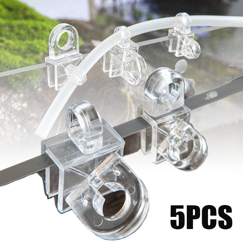 5PCS Aquarium Fixing Clip Fish - Aquarium Lily Pipe ulasan dan harga
