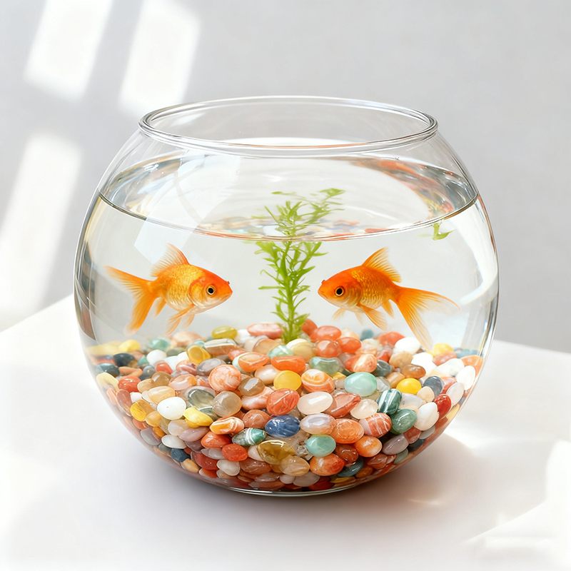 500g Colorful Pebbles 1~1.6cm  - Planted Aquarium Air Stone ulasan dan harga