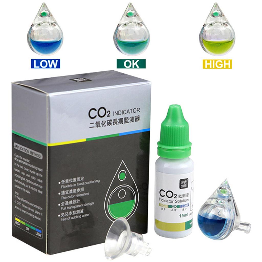 Aquarium CO2 Indicator Solutio - Planted Aquarium Ph ulasan dan harga