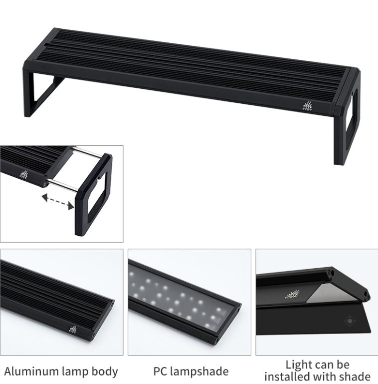 Week Aqua M Series RGB UV LED  - Planted Aquarium Uv Light ulasan dan harga