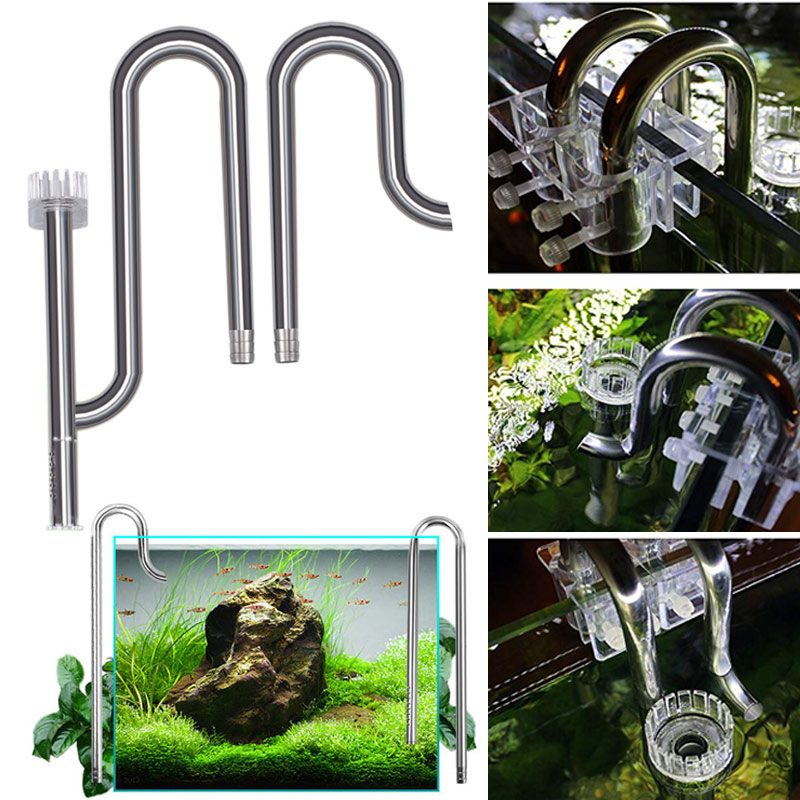 New Fish Tank Lily Pipe Stainl - Aquarium Lily Pipe ulasan dan harga