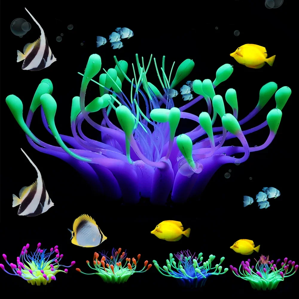 Fish Tank Artificial Coral Dec - Aquarium Plant Ideas ulasan dan harga