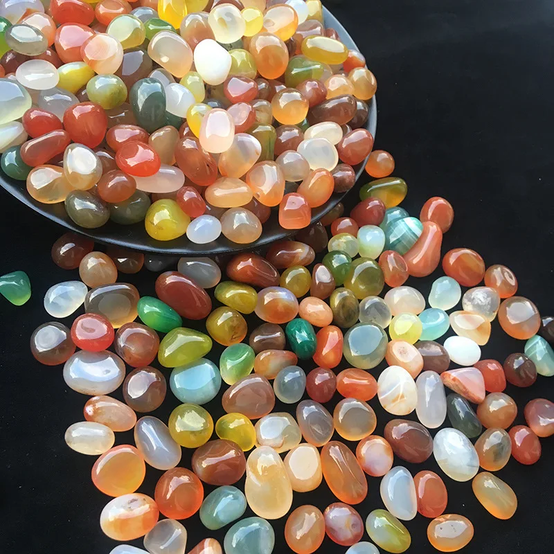 100g Agate Pebbles, Colorful D - Planted Aquarium Air Stone ulasan dan harga