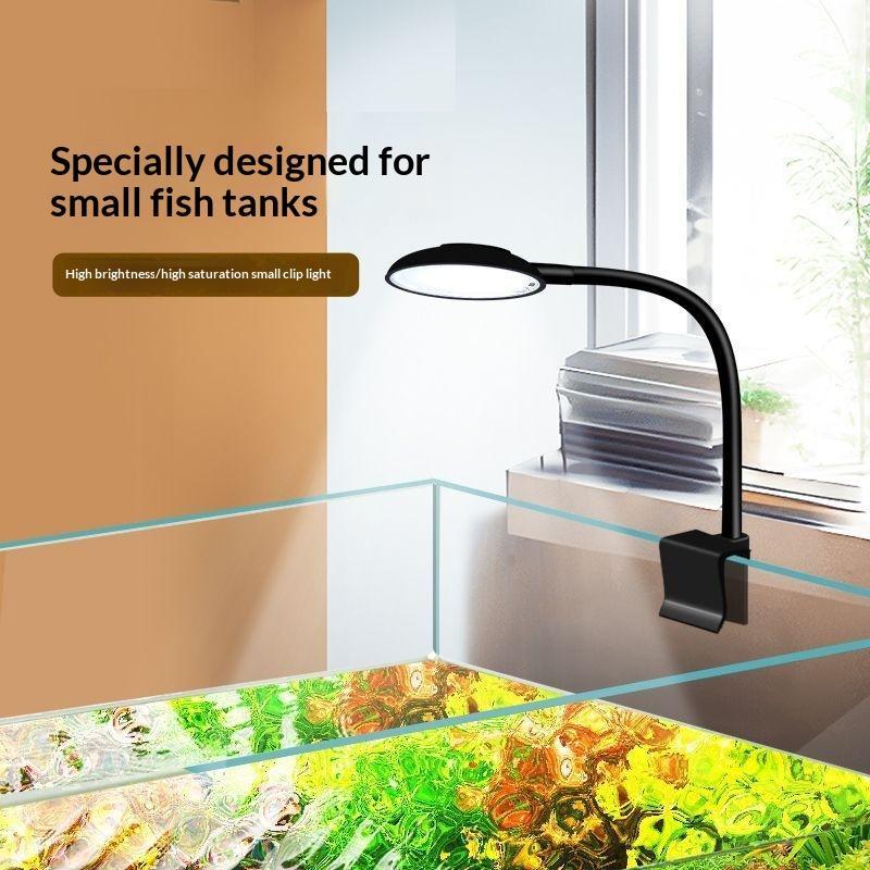 USB Aquarium LED Lamp Fish Tan - Planted Aquarium Mini ulasan dan harga
