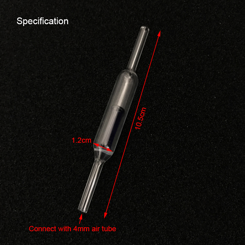 1Pcs Glass One Way Non-Return  - Aquarium Lily Pipe ulasan dan harga